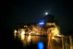 Agios Sostis island at night